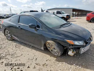 2012 Honda Civic Si with VIN 2HGFG4A5XCH708989, listed as a Copart auction lot 60487425 with Not provided miles and Salvage title. Bid and sale history available at DreamBid. Image 4.