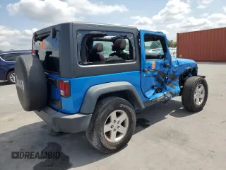 2016 Jeep Wrangler Sport с VIN 1C4AJWAG8GL287256, выставлен на аукционе Copart как лот 55766125 с пробегом 76 601 миль миль и Списание • Salvage title. История ставок и продаж доступна на DreamBid. Изображение 3.