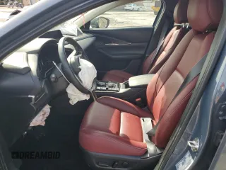 2024 Mazda CX-30 S Carbon Edition with VIN 3MVDMBCM0RM641898, listed as a Copart auction lot 57712225 with 9,185 mi miles and Salvage title. Bid and sale history available at DreamBid. Image 7.