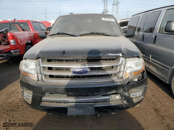 2015 Ford Expedition EL Limited with VIN 1FMJK2AT1FEF09346, listed as a Copart auction lot 48976235 with 218,181 mi miles and Salvage Title. Bid and sale history available at carsss.com. Image 5.