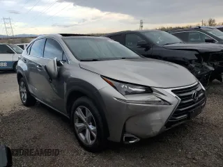 2017 Lexus NX with VIN JTJYARBZ9H2063451, listed as a Copart auction lot 51952675 with 55,627 mi miles and Salvage Title. Bid and sale history available at carsss.com. Image 4.