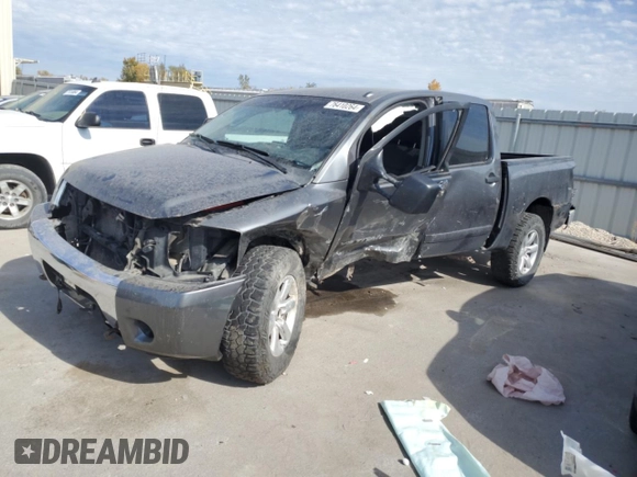 2014 Nissan Titan S with VIN 1N6AA0EC6EN500983, listed as a Copart auction lot 76410264 with Not Provided miles and Salvage Title. Bid and sale history available at DreamBid. Image 1.