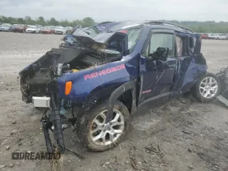 2017 Jeep Renegade Latitude with VIN ZACCJBBB3HPG47518, listed as a Copart auction lot 56196705 with Not provided miles and Non repairable. Bid and sale history available at DreamBid. Image 1.