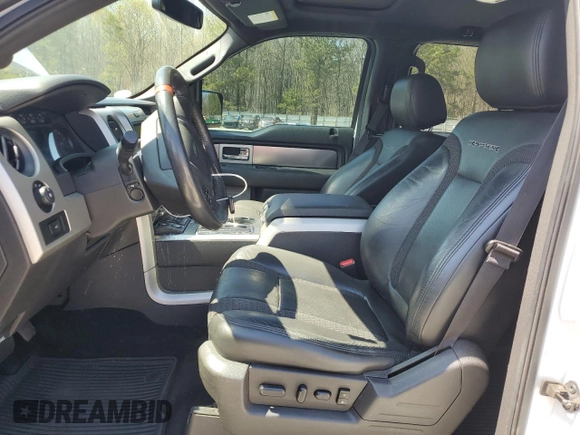 2014 Ford F-150 SVT Raptor with VIN 1FTFW1R67EFB76604, listed as a Copart auction lot 50580885 with 150,377 mi miles and Salvage Title. Bid and sale history available at carsss.com. Image 7.