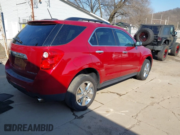 2015 Chevrolet Equinox LT with VIN 2GNFLBE34F6363747, listed as a IAAI auction lot 41769218 with 126,587 mi miles and . Bid and sale history available at carsss.com. Image 4.