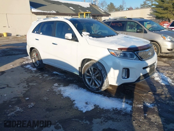 2014 Kia Sorento SX Limited with VIN 5XYKW4A71EG454589, listed as a IAAI auction lot 41421301 with 93,073 mi miles. Bid and sale history available at carsss.com. Image 1.