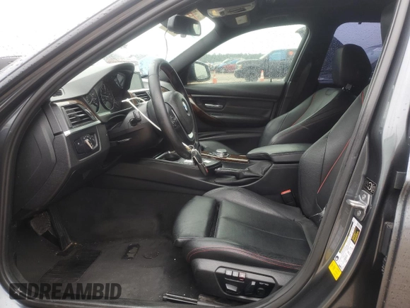 2015 BMW 3 Series 328i with VIN WBA3A5G5XFNS83508, listed as a Copart auction lot 54829345 with 242,400 mi miles and Salvage Title. Bid and sale history available at DreamBid. Image 7.