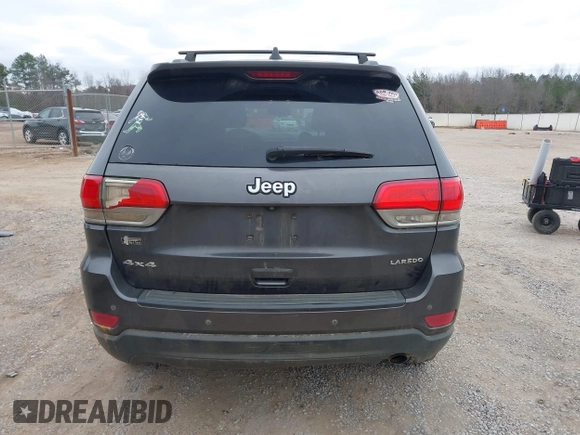 2017 Jeep Grand Cherokee Laredo with VIN 1C4RJFAG0HC739589, listed as a IAAI auction lot 41454746 with 133,868 mi miles. Bid and sale history available at carsss.com. Image 17.