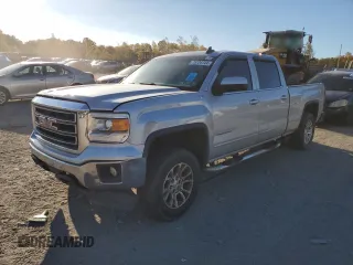2015 GMC Sierra 1500 SLE z VIN 3GTU2UEH7FG507208, wystawiony jako Copart lot #76724744 z przebiegiem Nie podano mil oraz Czysty tytuł • Clean title. Historia ofert i sprzedaży dostępna na DreamBid. Obrazek 1.