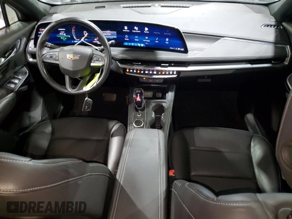 2024 Cadillac XT4 AWD Premium Luxury z VIN 1GYFZDR43RF148662, wystawiony jako Copart lot #65640385 z przebiegiem 38 267 mil mil oraz Czysty tytuł • Clean title. Historia ofert i sprzedaży dostępna na DreamBid. Obrazek 8.