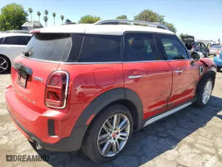 2021 MINI Countryman Cooper S with VIN WMZ53BR05M3M98177, listed as a Copart auction lot 68123364 with 29,521 mi miles and Salvage Title. Bid and sale history available at carsss.com. Image 3.