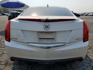 2014 Cadillac ATS Premium with VIN 1G6AE5SX7E0124063, listed as a Copart auction lot 68642254 with 142,839 mi miles and Salvage Title. Bid and sale history available at carsss.com. Image 6.