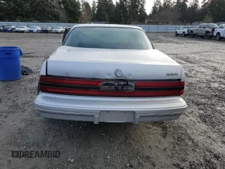 1993 Buick Century Special with VIN 3G4AG55N2PS629744, listed as a Copart auction lot 44013895 with 126,372 mi miles and Salvage Title. Bid and sale history available at carsss.com. Image 6.
