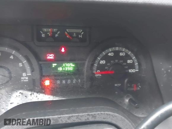 2012 Ford Econoline Cargo Commercial with VIN 1FTNS2EWXCDA43833, listed as a IAAI auction lot 41335268 with 181,390 mi miles. Bid and sale history available at carsss.com. Image 7.