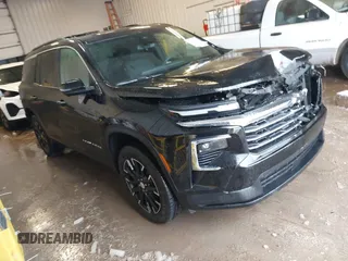 2025 Chevrolet Traverse AWD LT with VIN 1GNEVGRS3SJ152914, listed as a IAAI auction lot 41593187 with 1,921 mi miles and . Bid and sale history available at DreamBid. Image 1.