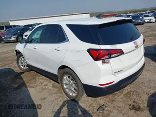 2022 Chevrolet Equinox LT with VIN 3GNAXKEV4NL237107, listed as a IAAI auction lot 41949948 with 23,113 mi miles and . Bid and sale history available at DreamBid. Image 3.