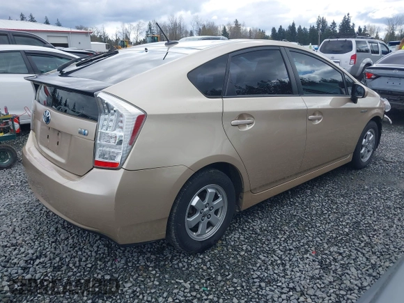 2010 Toyota Prius II with VIN JTDKN3DU7A1018919, listed as a IAAI auction lot 41947540 with 215,334 mi miles and . Bid and sale history available at DreamBid. Image 4.