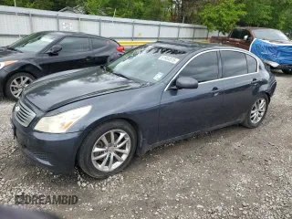 2007 Infiniti G35 Sedan Journey with VIN JNKBV61E97M701130, listed as a Copart auction lot 51984515 with 0 mi miles and Salvage Title. Bid and sale history available at carsss.com. Image 1.