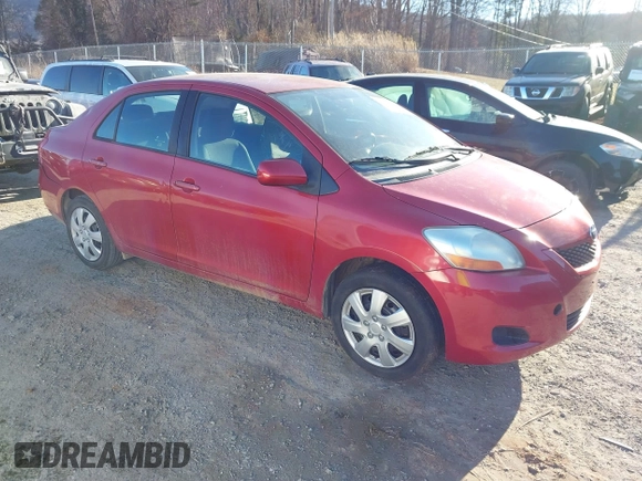2010 Toyota Yaris with VIN JTDBT4K39A4070153, listed as a IAAI auction lot 41519671 with 169,090 mi miles and . Bid and sale history available at carsss.com. Image 1.