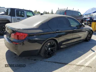 2016 BMW 5 Series 535i with VIN WBA5B1C52GG552692, listed as a Copart auction lot 64121225 with 114,708 mi miles and Salvage title. Bid and sale history available at DreamBid. Image 3.