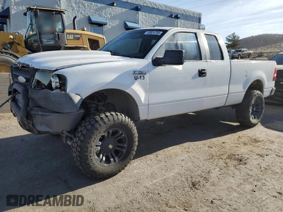 2008 Ford F-150 XLT with VIN 1FTPX14V88FA26313, listed as a Copart auction lot 49924785 with 2,300,278 mi miles and Salvage title. Bid and sale history available at DreamBid. Image 1.