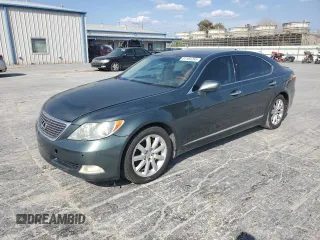 2007 Lexus LS 460 L with VIN JTHGL46F275011019, listed as a Copart auction lot 51104255 with 157,137 mi miles and Clean Title. Bid and sale history available at DreamBid. Image 1.