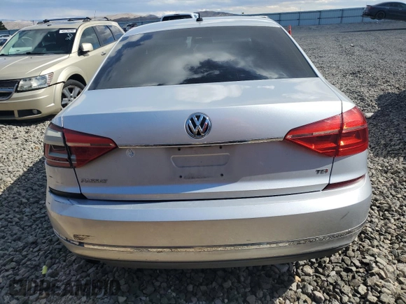 2016 Volkswagen Passat 1.8T S with VIN 1VWAT7A35GC054655, listed as a Copart auction lot 48887815 with 140,562 mi miles and Salvage Title. Bid and sale history available at carsss.com. Image 6.