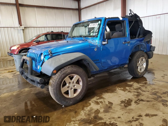 2015 Jeep Wrangler Freedom Edition z VIN 1C4AJWAG7FL520090, wystawiony jako Copart lot #62756975 z przebiegiem Nie podano mil oraz Szkoda całkowita • Salvage title. Historia ofert i sprzedaży dostępna na DreamBid. Obrazek 1.
