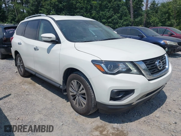 2020 Nissan Pathfinder S with VIN 5N1DR2AN9LC633091, listed as a IAAI auction lot 42595822 with 73,150 mi miles and . Bid and sale history available at DreamBid. Image 1.