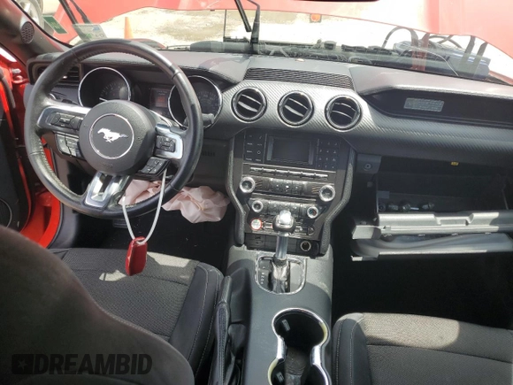 2017 Ford Mustang V6 with VIN 1FA6P8AM7H5226420, listed as a Copart auction lot 63016355 with 152,993 mi miles and Salvage title. Bid and sale history available at DreamBid. Image 8.