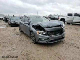 2017 Volvo S60 Dynamic with VIN YV126MFL5H2423232, listed as a Copart auction lot 45047565 with 53,477 mi miles and Salvage Title. Bid and sale history available at carsss.com. Image 10.