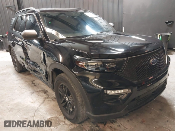 2023 Ford Explorer XLT with VIN 1FMSK8DHXPGC42017, listed as a IAAI auction lot 42009972 with 16,945 mi miles and . Bid and sale history available at DreamBid. Image 1.