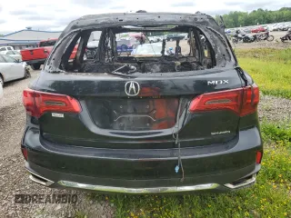 2017 Acura MDX with VIN 5FRYD4H36HB009732, listed as a Copart auction lot 62493985 with Not provided miles and Non repairable. Bid and sale history available at DreamBid. Image 6.