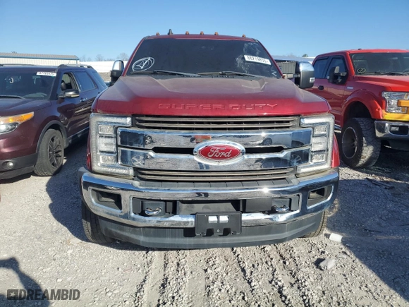 2019 Ford Super Duty F-450 DRW XL with VIN 1FT8W4DT2KEF67894, listed as a Copart auction lot 88219855 with 0 mi miles and Salvage Title. Bid and sale history available at carsss.com. Image 5.
