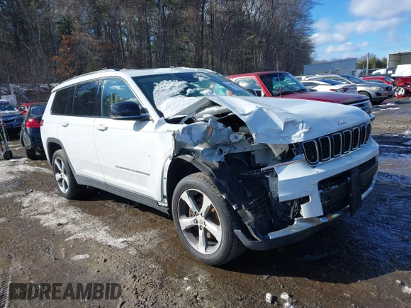 2021 Jeep Grand Cherokee Limited with VIN 1C4RJKBG4M8125519, listed as a IAAI auction lot 41600162 with 81,467 mi miles and . Bid and sale history available at DreamBid. Image 1.