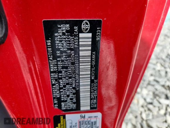 2006 Toyota Solara SE с VIN 4T1FA38P36U083771, выставлен на аукционе Copart как лот 63324375 с пробегом 136 500 миль миль и Чистый • Clean title. История ставок и продаж доступна на DreamBid. Изображение 12.