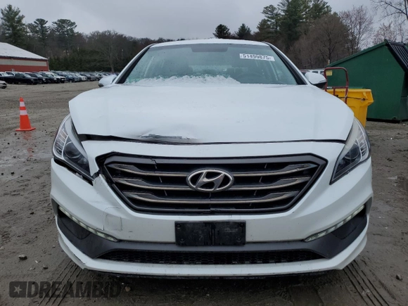 2015 Hyundai Sonata Sport with VIN 5NPE34AF1FH111224, listed as a Copart auction lot 51499875 with 114,895 mi miles and Clean title. Bid and sale history available at DreamBid. Image 5.