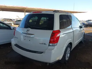 2007 Nissan Quest S with VIN 5N1BV28UX7N139137, listed as a IAAI auction lot 41671728 with 170,978 mi miles. Bid and sale history available at carsss.com. Image 4.