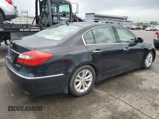 2013 Hyundai Genesis 3.8L with VIN KMHGC4DDXDU216586, listed as a Copart auction lot 55632675 with 166,975 mi miles and Clean Title. Bid and sale history available at carsss.com. Image 3.