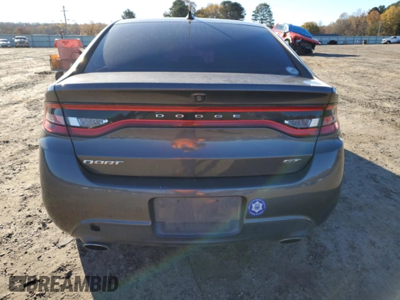 2016 Dodge Dart GT with VIN 1C3CDFEB2GD540181, listed as a Copart auction lot 84014314 with Not Provided miles and Salvage Title. Bid and sale history available at DreamBid. Image 6.