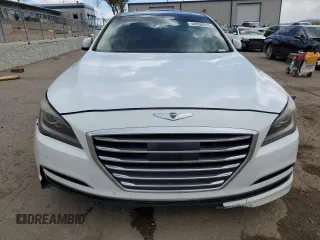 2015 Hyundai Genesis 3.8L z VIN KMHGN4JE2FU031619, wystawiony jako Copart lot #54696515 z przebiegiem 131 465 mil mil oraz Szkoda całkowita • Salvage title. Historia ofert i sprzedaży dostępna na DreamBid. Obrazek 5.