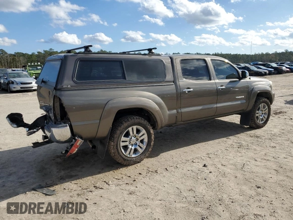 2013 Toyota Tacoma PreRunner with VIN 3TMKU4HNXDM035233, listed as a Copart auction lot 86717434 with 137,005 mi miles and Salvage title. Bid and sale history available at DreamBid. Image 3.