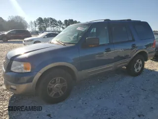 2003 Ford Expedition Eddie Bauer with VIN 1FMEU17W63LC31493, listed as a Copart auction lot 87540425 with 183,851 mi miles and Salvage Title. Bid and sale history available at carsss.com. Image 1.