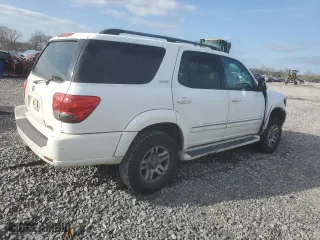 2006 Toyota Sequoia SR5 with VIN 5TDZT34AX6S276744, listed as a Copart auction lot 45475485 with 227,350 mi miles and Salvage Title. Bid and sale history available at carsss.com. Image 3.