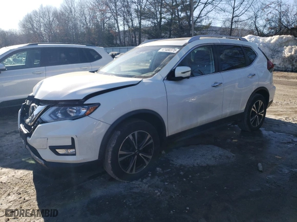2020 Nissan Rogue SV with VIN JN8AT2MV4LW114831, listed as a Copart auction lot 47480375 with 67,594 mi miles and Salvage Title. Bid and sale history available at carsss.com. Image 1.