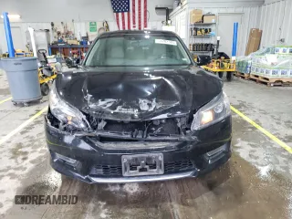 2013 Honda Accord Sdn EX-L with VIN 1HGCR2F84DA272502, listed as a Copart auction lot 51702345 with 121,016 mi miles and Salvage Title. Bid and sale history available at carsss.com. Image 5.