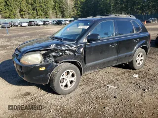 2009 Hyundai Tucson SE with VIN KM8JN72D19U944082, listed as a Copart auction lot 42760325 with 190,441 mi miles and Salvage Title. Bid and sale history available at carsss.com. Image 1.