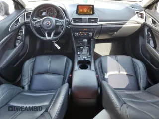 2017 Mazda 3 Touring z VIN JM1BN1L7XH1102372, wystawiony jako Copart lot #61180195 z przebiegiem 57 606 mil mil oraz Szkoda całkowita • Salvage title. Historia ofert i sprzedaży dostępna na DreamBid. Obrazek 8.
