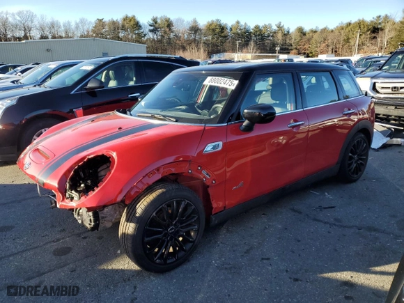 2020 MINI Clubman Cooper S with VIN WMWXJ1C05L2M85044, listed as a Copart auction lot 88002475 with 23,046 mi miles and Salvage Title. Bid and sale history available at carsss.com. Image 1.