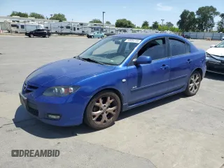 2007 Mazda 3 S Touring with VIN JM1BK324471773434, listed as a Copart auction lot 58954735 with 173,945 mi miles and Salvage title. Bid and sale history available at DreamBid. Image 1.